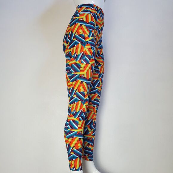 NEW LuLaRoe Multicolored Leggings - Picture 2 of 9